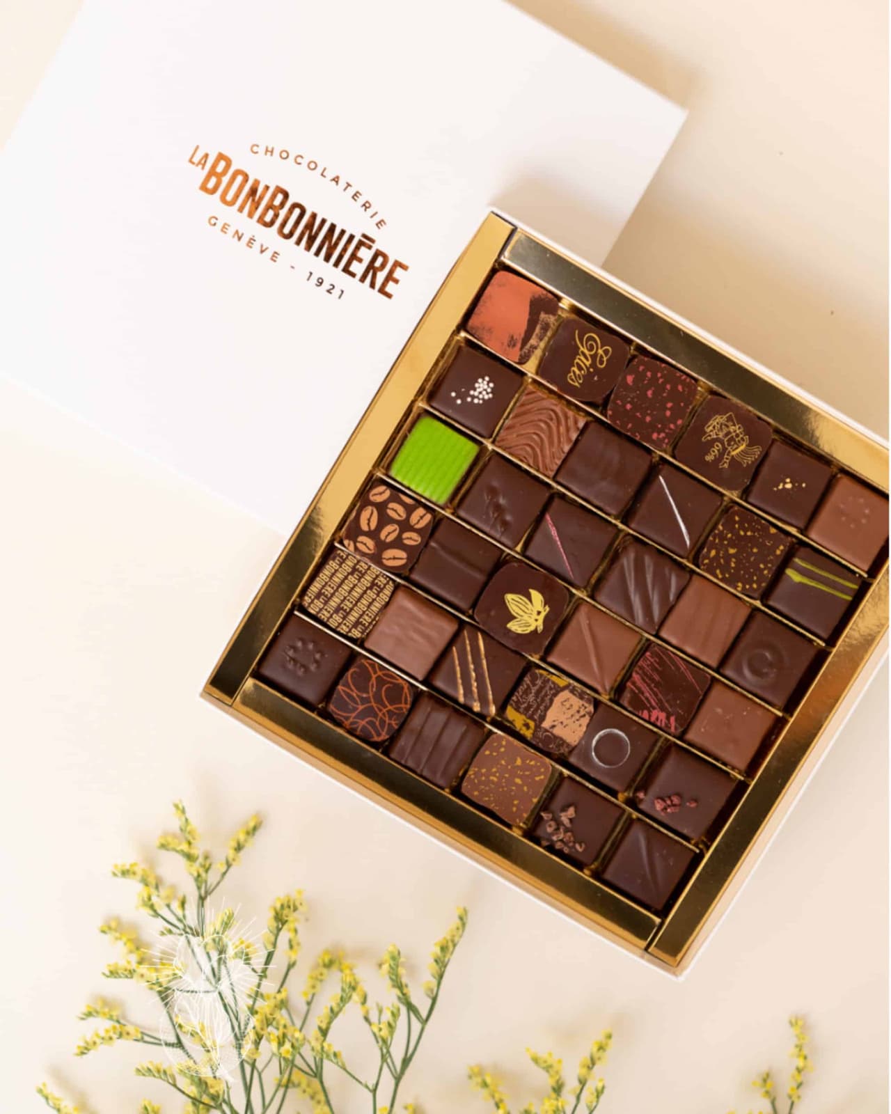 Boîte de 36 Chocolats Suisses